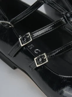 Clearance Ballerine tacco 1cm vernice Donna Ballerine