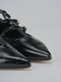 Clearance Ballerine tacco 1cm vernice Donna Ballerine