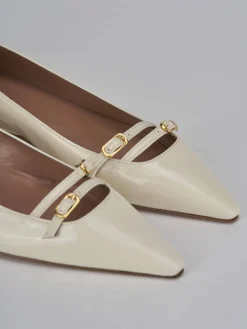 Discount Ballerine tacco 2cm vernice Donna Ballerine