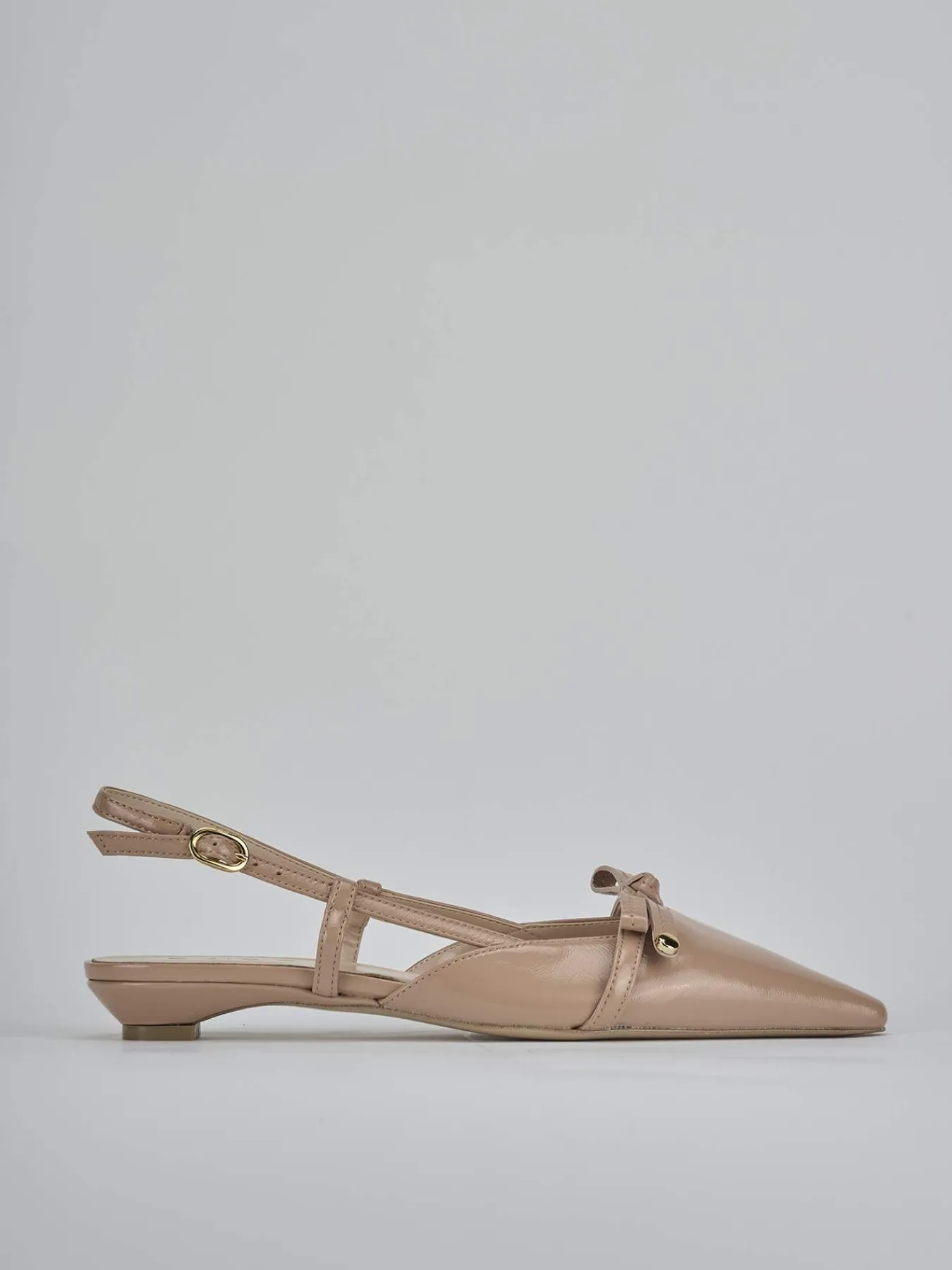 Online Ballerine tacco 2cm vernice Donna Ballerine