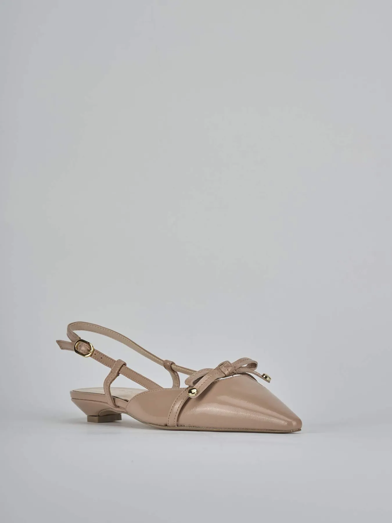 Online Ballerine tacco 2cm vernice Donna Ballerine