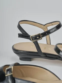 Clearance Ballerine tacco 2cm vernice Donna Ballerine