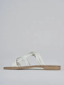 Hot Ciabatta tacco 1 cm pelle Donna Ciabatte