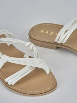 Hot Ciabatta tacco 1 cm pelle Donna Ciabatte