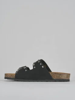 Best Ciabatta tacco 1 cm camoscio Donna Ciabatte