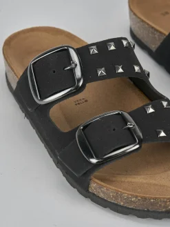 Best Ciabatta tacco 1 cm camoscio Donna Ciabatte