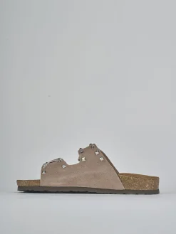 Online Ciabatte camoscio Donna Ciabatte