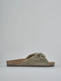 Discount Ciabatte camoscio Donna Ciabatte