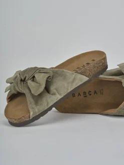 Discount Ciabatte camoscio Donna Ciabatte