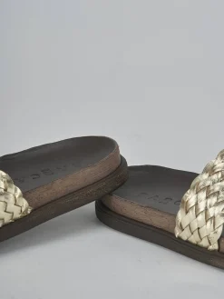 Best Ciabatte tacco 1cm laminato Donna Ciabatte