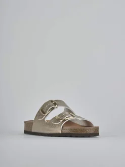 Outlet Ciabatte tacco 1cm laminato Donna Ciabatte