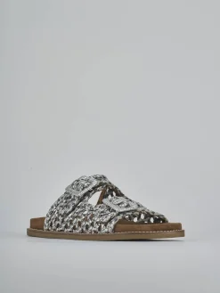 Hot Ciabatte tacco 1cm pelle Donna Ciabatte