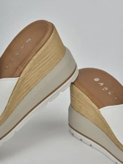 Online Ciabatte tacco 9cm pelle Donna Ciabatte