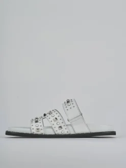 Hot Ciabatte tacco 1cm pelle Donna Ciabatte