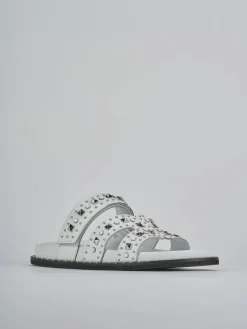 Hot Ciabatte tacco 1cm pelle Donna Ciabatte