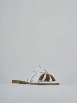 Hot Ciabatte tacco 1cm pelle Donna Ciabatte