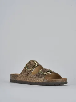 Hot Ciabatte tacco 1cm pelle Donna Ciabatte