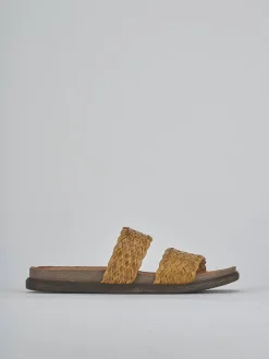 Hot Ciabatte tacco 1cm pelle Donna Ciabatte