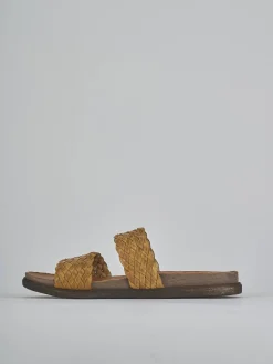 Hot Ciabatte tacco 1cm pelle Donna Ciabatte