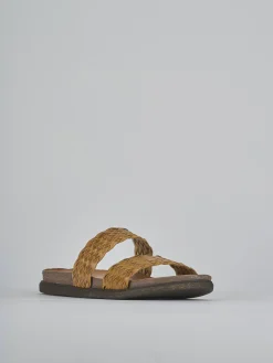 Hot Ciabatte tacco 1cm pelle Donna Ciabatte