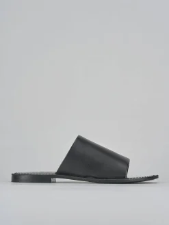 Clearance Ciabatte tacco 1cm pelle Donna Ciabatte