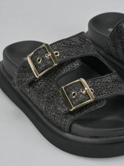 Clearance Ciabatte tacco 1cm pelle Donna Ciabatte