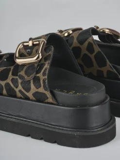 Best Ciabatte tacco 1cm pelle Donna Ciabatte