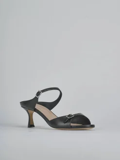 Clearance Ciabatte tacco 5cm pelle Donna Ciabatte