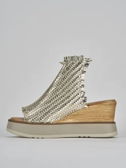 New Ciabatte tacco 8cm pelle Donna Ciabatte