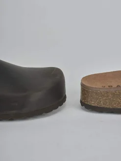 Online Ciabatte tacco 1cm pelle Uomo Ciabatte