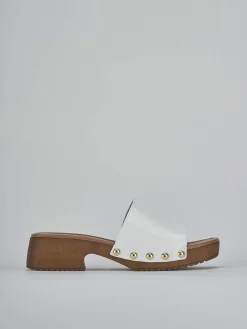 Sale Ciabatte tacco 3cm vernice Donna Ciabatte