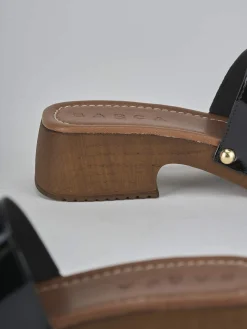 New Ciabatte tacco 3cm vernice Donna Ciabatte