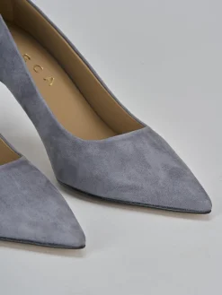 Online Décolleté tacco 7cm camoscio Donna Décolleté