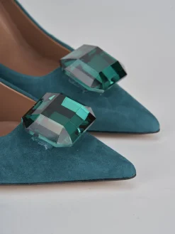 Sale Décolleté tacco 9cm camoscio Donna Décolleté