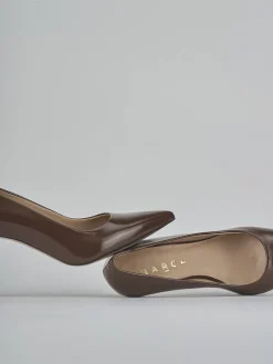 Outlet Décolleté tacco 7cm camoscio testa Donna Décolleté