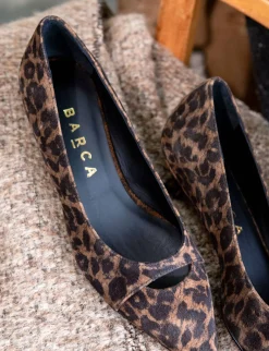 Décolleté tacco 3cm camoscio Donna Décolleté