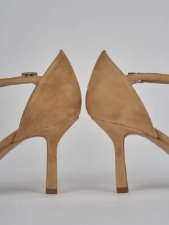 New Décolleté tacco 7cm camoscio Donna Décolleté