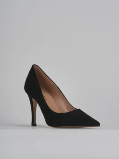 Discount Décolleté tacco 9cm camoscio Donna Décolleté