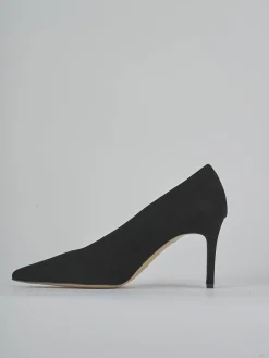 Discount Décolleté tacco 7cm camoscio Donna Décolleté