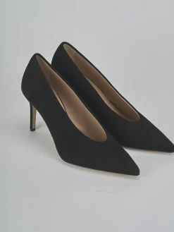 Discount Décolleté tacco 7cm camoscio Donna Décolleté