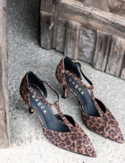 Hot Décolleté tacco 8cm camoscio Donna Décolleté