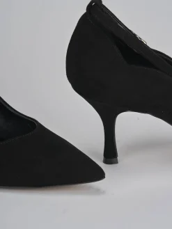 Online Décolleté tacco 7cm camoscio Donna Décolleté