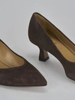 Sale Décolleté tacco 5cm camoscio testa Donna Décolleté