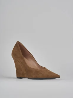 Hot Décolleté tacco 9cm camoscio Donna Décolleté