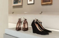 Décolleté tacco 9cm camoscio testa Donna Décolleté