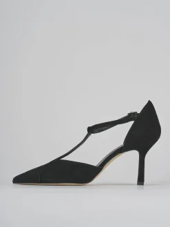 Discount Décolleté tacco 8cm camoscio Donna Décolleté