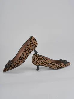 New Décolleté tacco 9cm camoscio Donna Décolleté