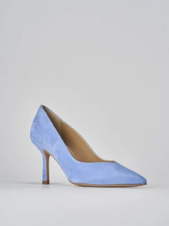 Décolleté tacco 7cm camoscio Donna Décolleté