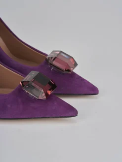 Sale Décolleté tacco 9cm camoscio Donna Décolleté