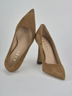 Hot Décolleté tacco 9cm camoscio Donna Décolleté